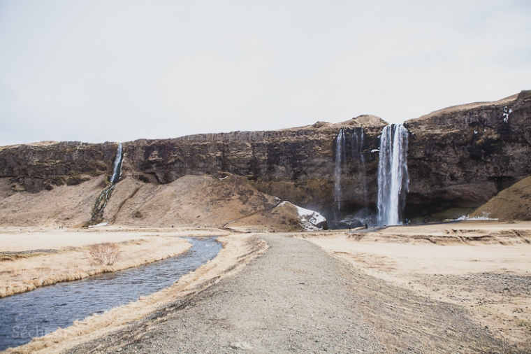 Water falls